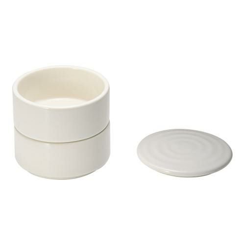 丸型 二段重 白 Y-022