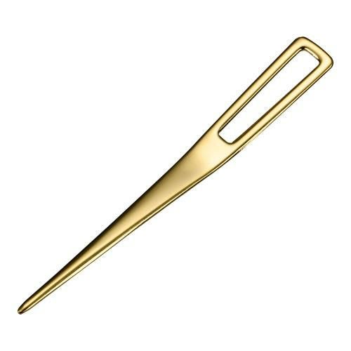 18-8 ホールピック 金メッキ (6本入)