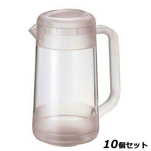 【10セット】BK ポリカーボネイト ウォーターポット クリア 2.18L