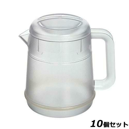 【10セット】BK ポリカーボネイト リトルピッチャー クリア 1.3L