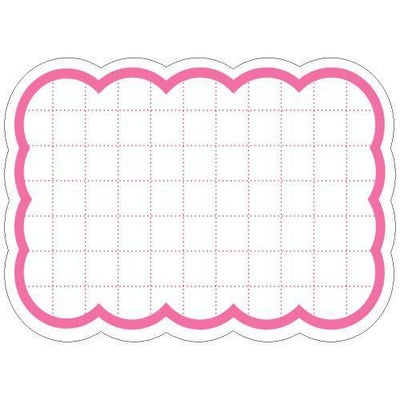 抜型カード 雲 大 ピンク/30枚×5冊入