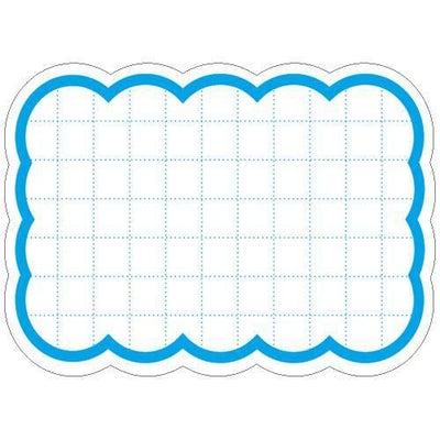 抜型カード 雲 大 ブルー/30枚×5冊入