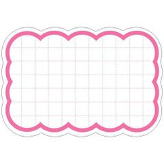 抜型カード 雲 特大 ピンク/30枚×5冊入