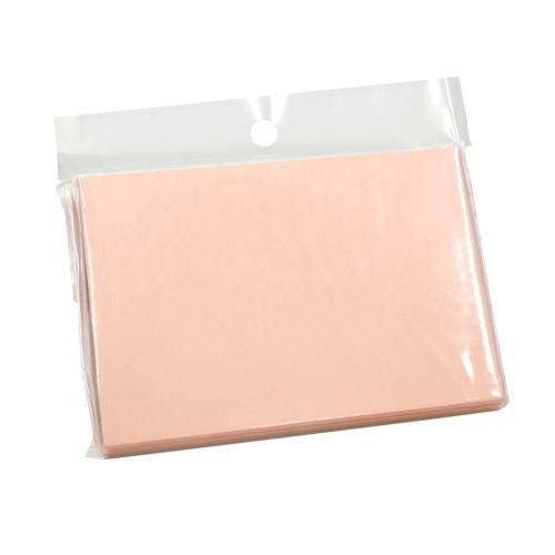 メッセージカード袋 ピーチ/20枚×5冊入