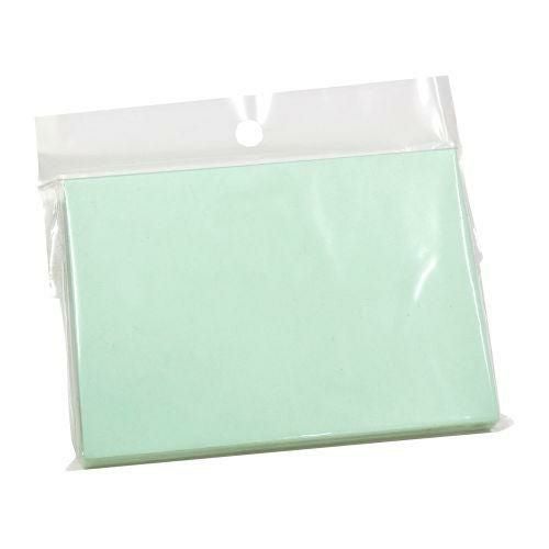 メッセージカード袋 グリーン/20枚×5冊入