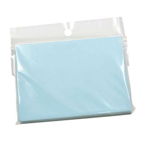 メッセージカード袋 ブルー/20枚×5冊入