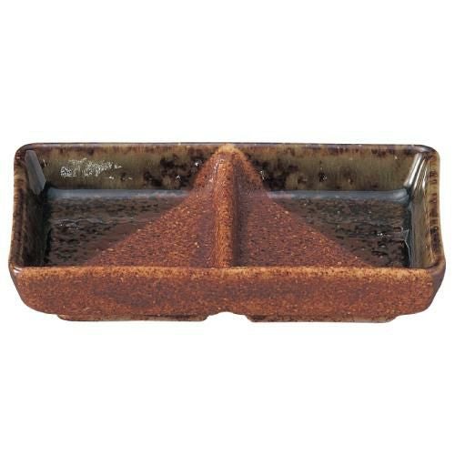 美濃伊賀 スタック2連皿 連皿