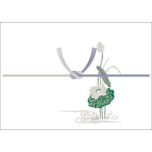 のし紙 A5判 蓮 京/100枚×5冊入