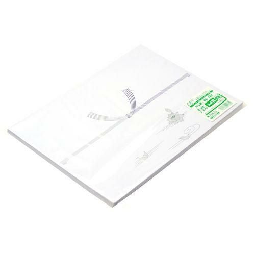 のし紙 A4判 銀蓮 京/100枚×5冊入