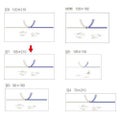 のし紙 豆判7号 蓮 京/100枚×10冊入