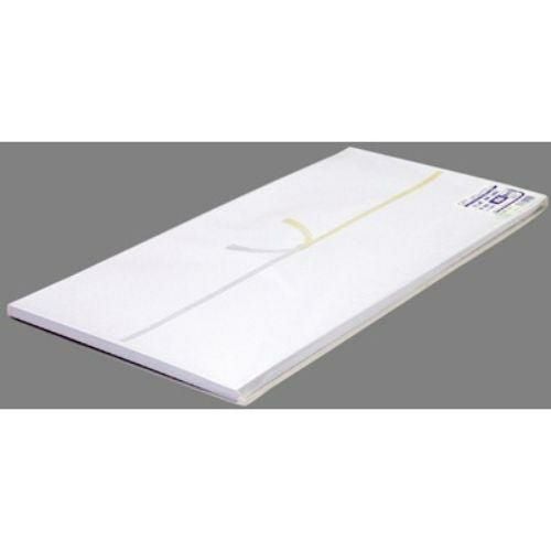 のし紙 横長中 黄水引 京/100枚×5冊入