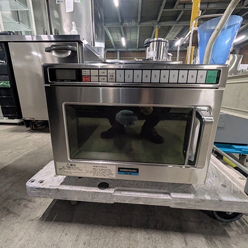 業界最長1年保証】【中古】電子レンジ ホシザキ HMN-18B 幅422×奥行476
