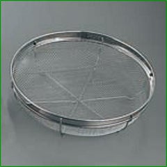 ザル 浅型 31cm シェイプライン 18-8