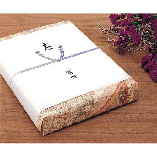 のし紙 A4判 蓮柄なし 京/100枚×5冊入