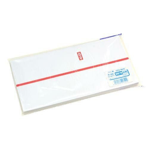 のし紙 豆判7号 赤棒 京/100枚×10冊入