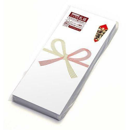 OA対応札紙 花結び 幅広/100枚×5冊入