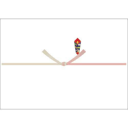 のし紙 本中判 五本結切 山/100枚×5冊入