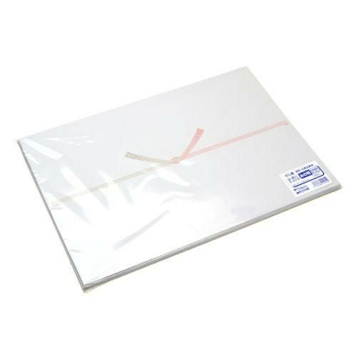 のし紙 みの判 五本結切 のし無し 山/100枚×5冊入