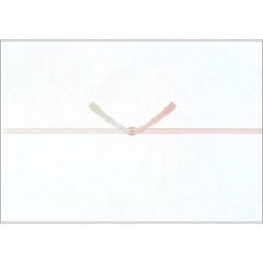 のし紙 本中判 五本結切 のし無し 山/100枚×5冊入