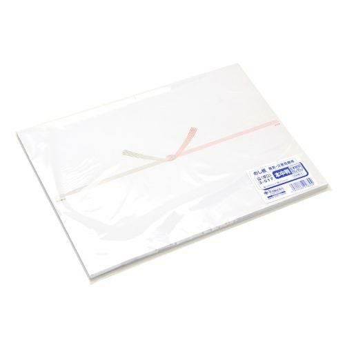 のし紙 本中判 五本結切 のし無し 山/100枚×5冊入