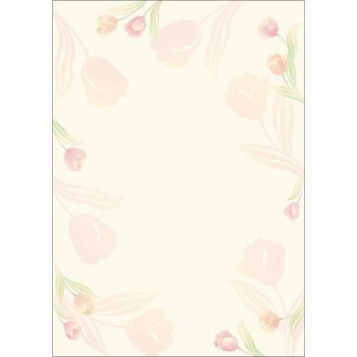 デザインペーパーフラール チューリップ/10枚×5冊入