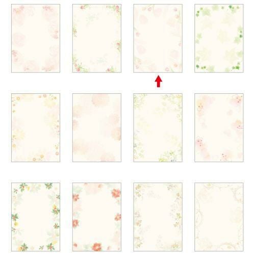 デザインペーパーフラール チューリップ/10枚×5冊入