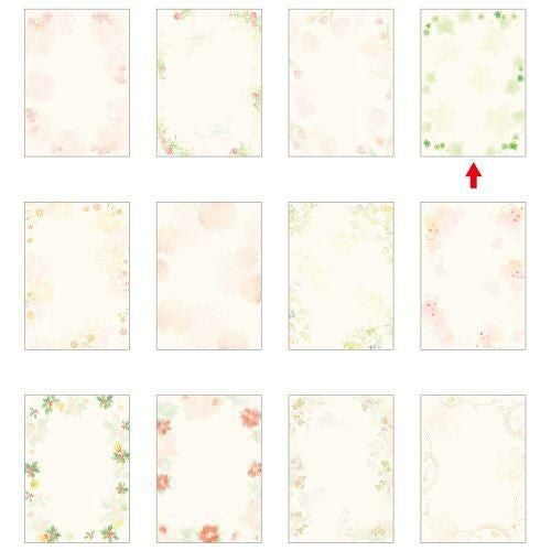 デザインペーパーフラール アイビー/10枚×5冊入