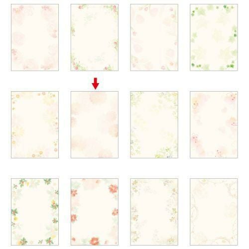 デザインペーパーフラール レース/10枚×5冊入