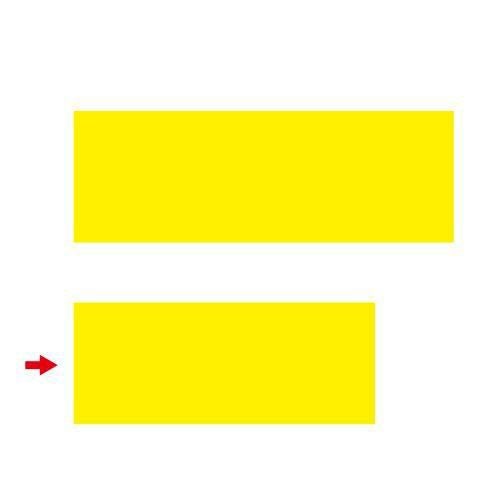 黄カード 長型 中/50枚×10冊入