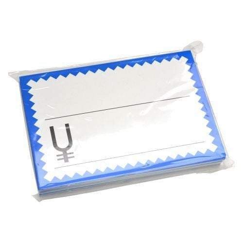 カード 中 ブルー枠 ￥/50枚×5冊入