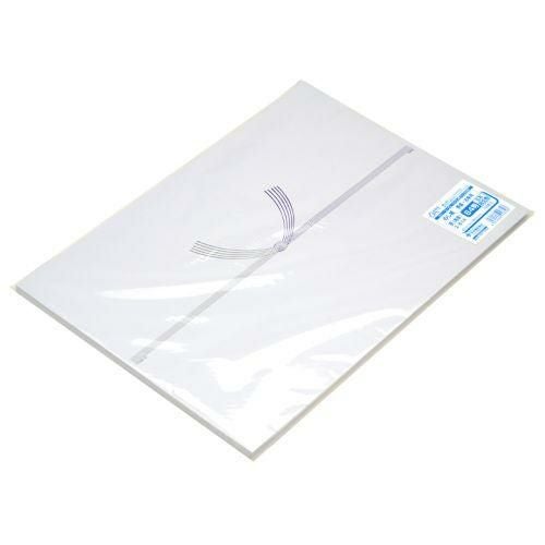 のし紙 B4判 蓮柄なし 京/100枚×5冊入