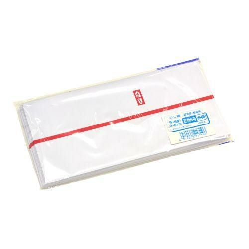 のし紙 豆判6号 赤棒 京/100枚×10冊入