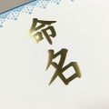 OA命名紙 レース ブルー/3枚×10冊入