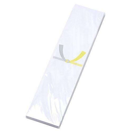 札紙 黄水引 無字/100枚×10冊入