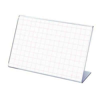 カード立 L型 PET・トーメイ/10個入1箱