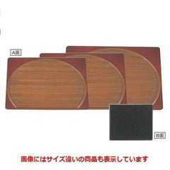 半月盆 半月会席焼杉盆春慶杉木目/銀平目尺5寸