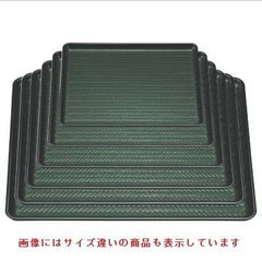 長手盆 竹目長手盆グリーン天黒尺4寸 NS加工