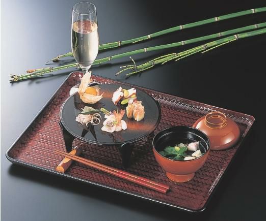 長手盆 竹目長手盆溜研出し天黒新尺2寸 NS加工