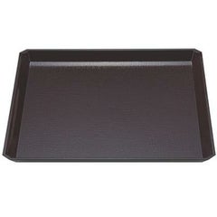 お盆 尺1.5寸角隅切布目盆新溜 NS加工