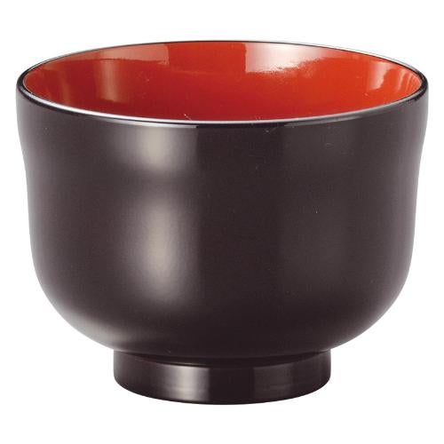 耐熱3.3寸ひさご汁椀 溜内朱 TA φ10×H7.5(cm)/業務用/新品/小物送料