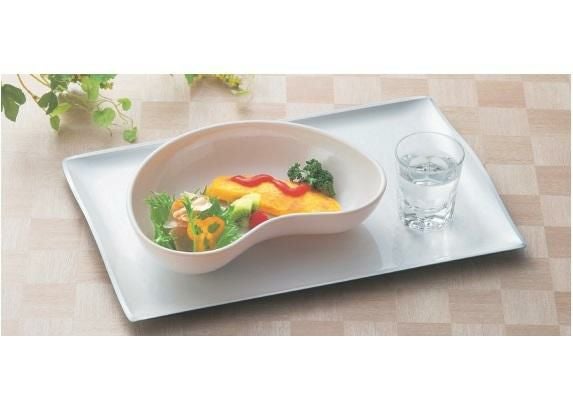 トレー スカイトレーホワイト雲流尺3寸 幅398 奥行273 高さ21