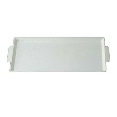 トレー 尺4寸手付トレー白アクア