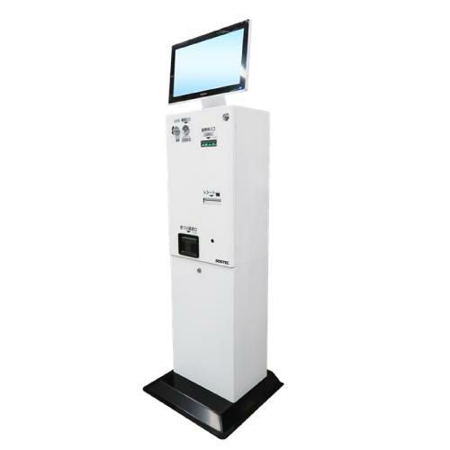 ボステック】低額紙幣タイプ タッチパネルセルフ決済機 FSC-156T 架台