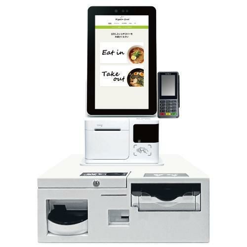 IT導入補助金対象】【CASHIER】タッチパネル型券売機/現金対応 自動