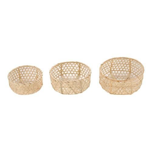 竹製 丸ざる 6点セット 天然素材 竹製丸ざる3点セット /業務用/新品/小物送料対象商品 | 竹ざる | 業務