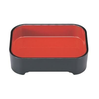 番重 尺1寸象足番重黒内朱