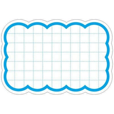抜型カード 雲 中 ブルー/50枚×5冊入