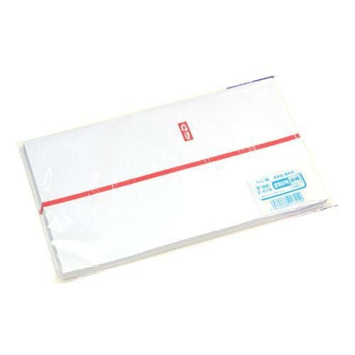 のし紙 豆判8号 赤棒 京/100枚×10冊入