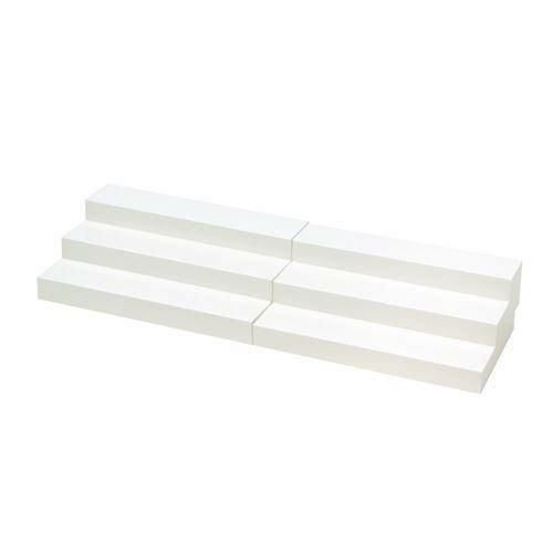 スライド式ひな段 ホワイト/1台