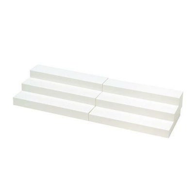 スライド式ひな段 ホワイト/1台